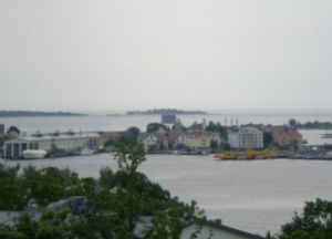 Utsikt mot Stumholmen och Handelshamnen