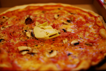 Den obligatoriska dagen-efter-pizzan