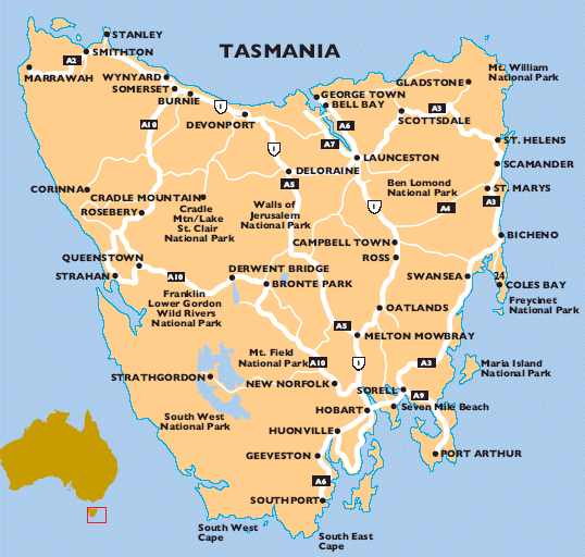 Tasmania_regional_Map