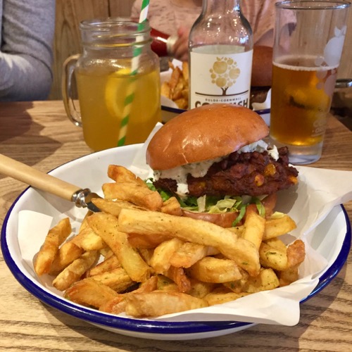 Vego Fritter med rosmarin pommes frites