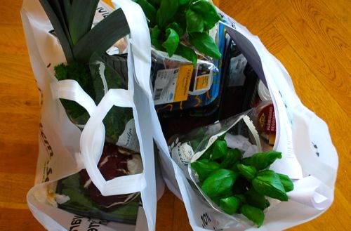 mat för fem middagar