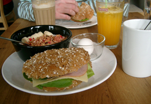 Frukost på Café Angelique