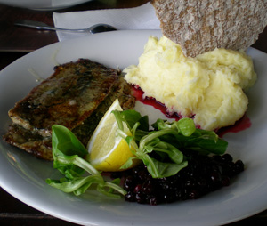 Strömming och potatispuré