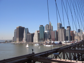 View from a bridge