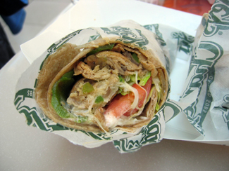 Philly Chicken Wrap