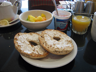 Frukost på hotellet