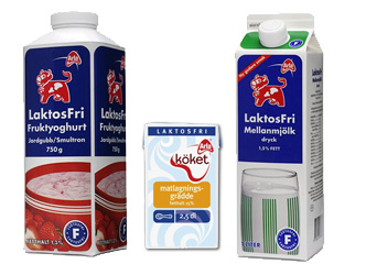 Laktosfria produkter från Arla