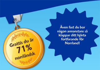 71% norrlänning