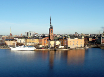 Vy över Riddarholmen