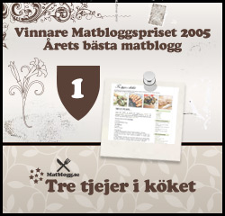 Årets bästa matblogg 2005